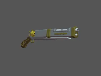 Fantasy Rifle 3D model