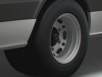 Mercedes Sprinter Cargo Van 2008 wheel 3D model