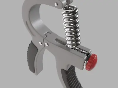 FITNESS EQUIPMENT FOR HANDS  Low-poly 3D model