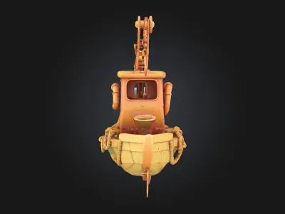 Tugboat Journeya  Small Vessel Big Adventures 3D model
