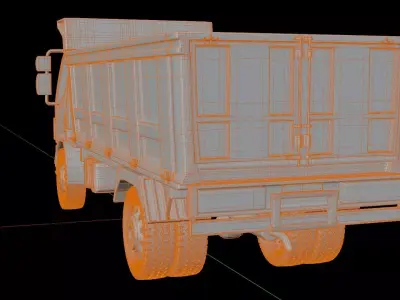 Kenworth K370 Dump Truck 3D model