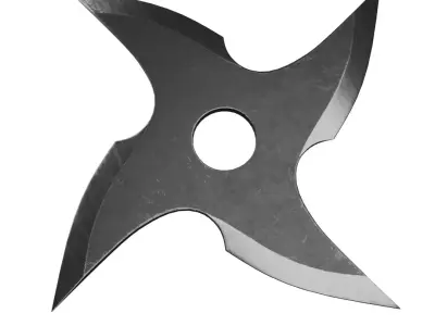 Shuriken Free low-poly 3D model