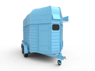 Food Stall 3D model