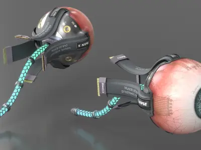  Cybernetic Eye Implant 