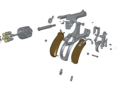 Webley Mk I 3D model