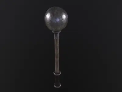 Blunt Mace 3D Model Low-poly 3D model