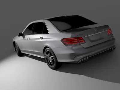 Mercedes-Benz E-Class W212 Facelift 2013 3D model