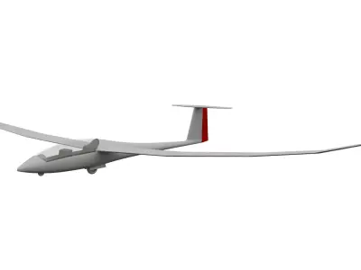 Schempp Hirth Arcus Glider 3D model