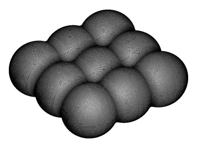 Exquisite Beach Resort Cushion 3D print model