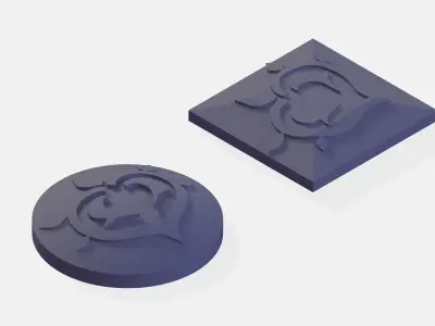 Dendro element - Vision rune 3D print model
