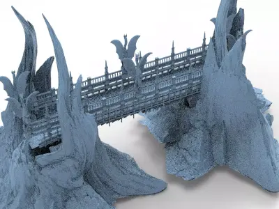Serpent Mountain 2  3D model