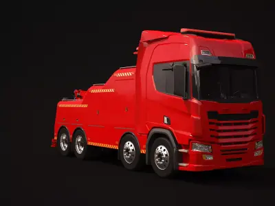 Generic Recovery Truck 3D model