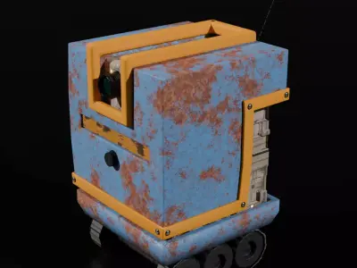 Robot 3D model 86