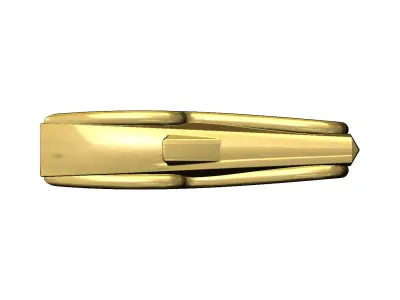 Vintage automotive car speed form sculpture ornament 3D print model