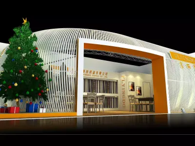 Exhibition - Area - 6X12-3DMAX2009-05 3D model