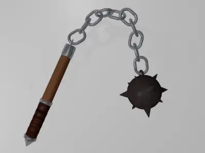 Flail Mace 3D model