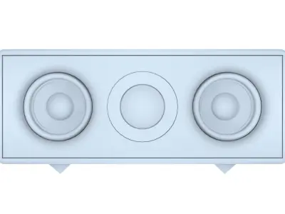 Bluetooth Speaker Free 3D model