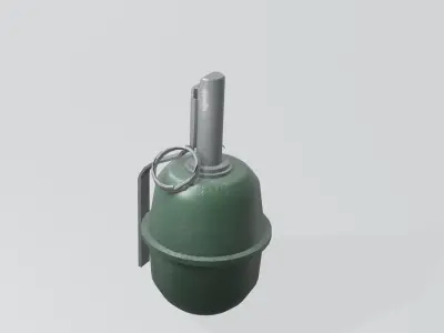 Free Grenade Rgd-5 Free low-poly 3D model