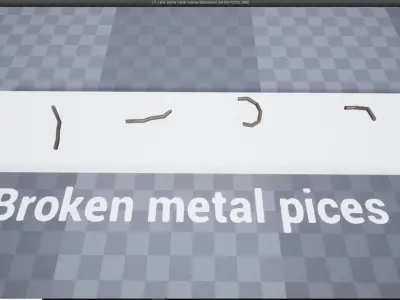 Low Poly Tank Barrier Free low-poly 3D model