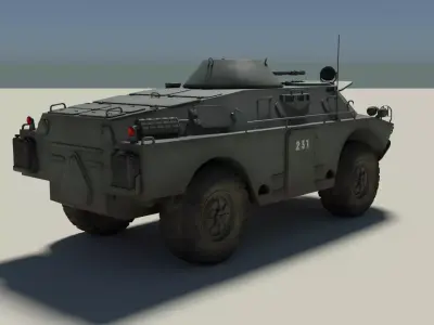 BRDM-2 3D model