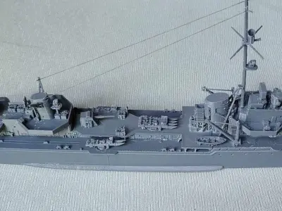 German destroyer  3D print model