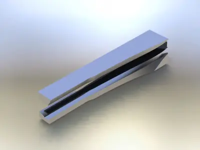 Wind turbine blade 9 mould asm Free 3D model