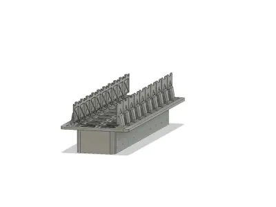 Missle Launcher Open Hatches 3D print model