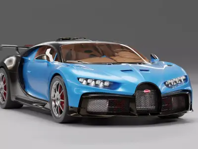 Bugatti chirin 3D model