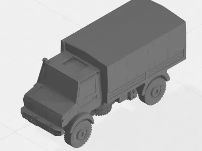 Mercedes-Benz Unimog  3D print model