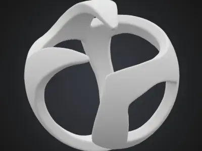 Scifi Object Shape Model 1 3D model