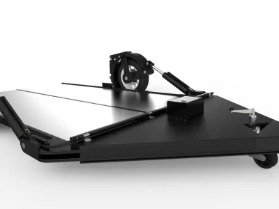 Bauer Drop-Down Trailer Free 3D model