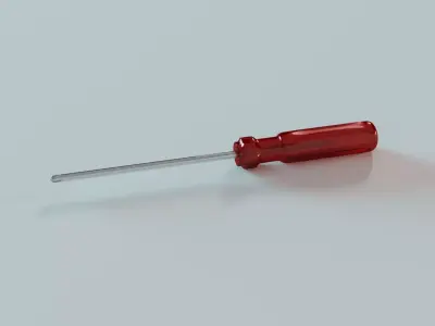 Phillips Screwdriver Low-poly 3D model purchase