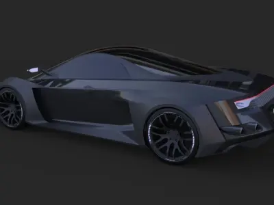 scc group500 supercar challange Free 3D model