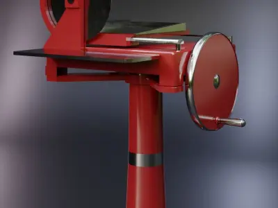 Berkel Slicer - Affettatrice Low-poly 3D model