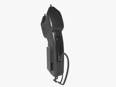 Stun Gun Low-poly 3D model purchase