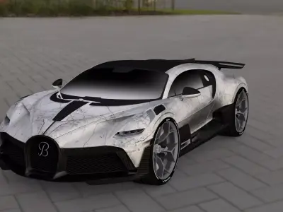 Bugatti Divo 3D model