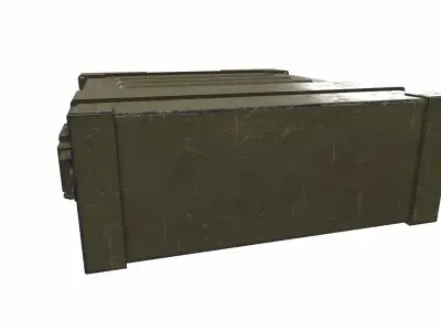 Radio military AN PRC-1099A 3D model