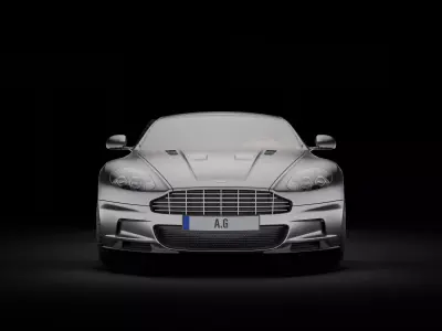 Aston Martin DB 9 3D model