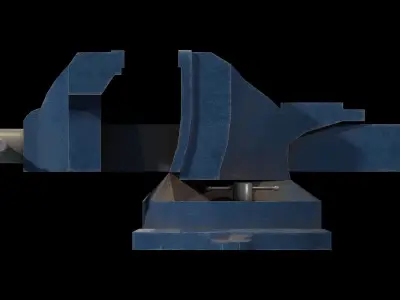 Table Vise Low-poly 3D model purchase