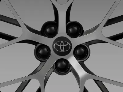 Toyota GT 86 concept rim 3D model