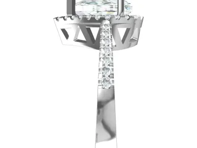 Wedding Ring  3D print model 317