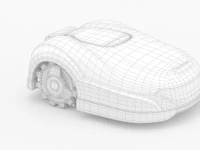 Robot Lawn Mower Robomow RK4000 3D model