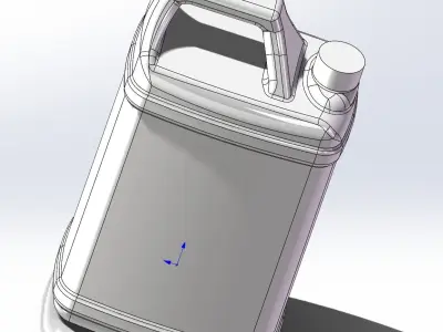 Labeling machine assembly line 3D model