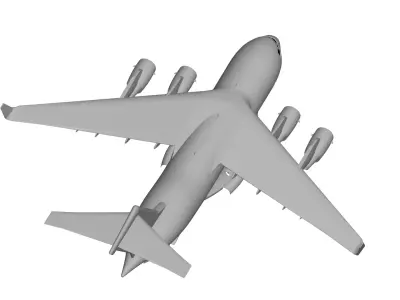 Boeing C-17 Globemaster 3D model get