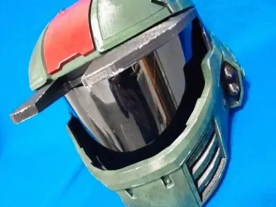 Mark IV jerome Halo helmet  3D print model