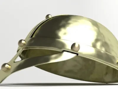 Medieval Helmet - Gjermundbu 3D model