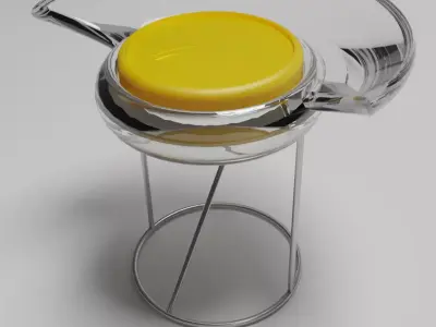 Stool No 1 3D model