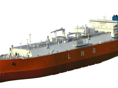 LNG Tanker 3D model purchase