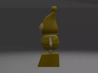 Brass bell 3D model