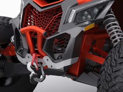 Can-Am MAVERICK X RC TURBO RR 2021 3D model